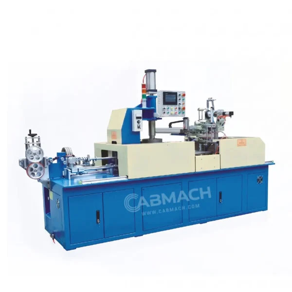 Automatic PLC Coiling and Wrapping Machine